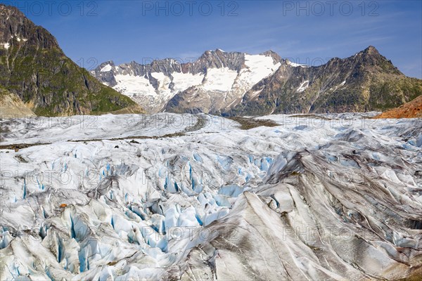 Wannenhoerner and Aletsch Glacier