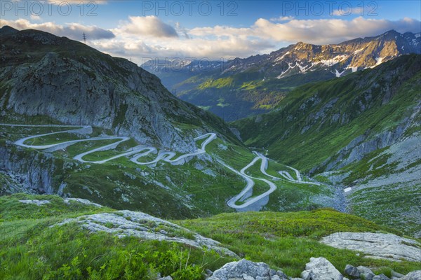 Old Gotthard Pass Road