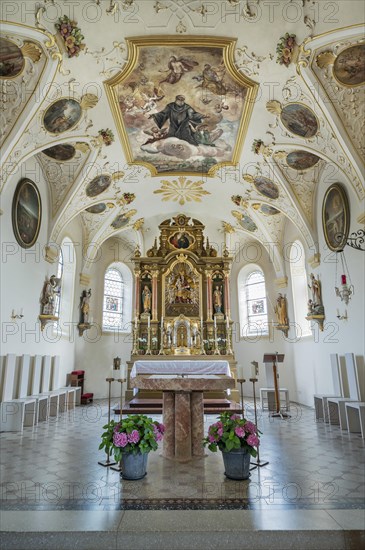 Chancel with main altar