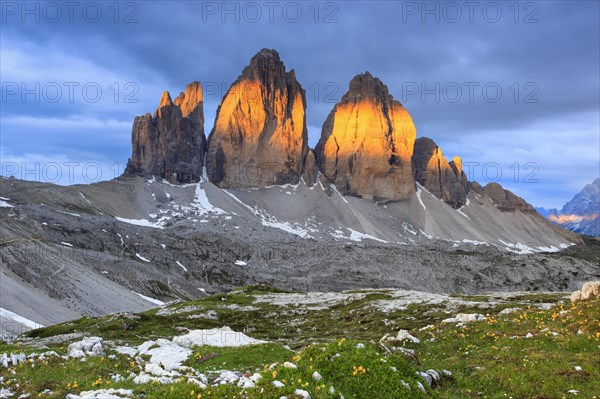 Three Peaks in summer