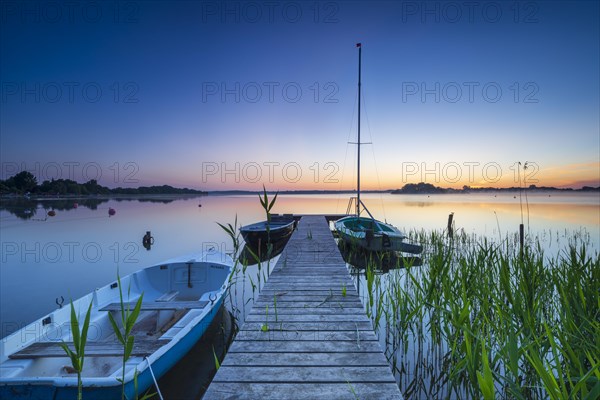 Morning glow at Schaalsee