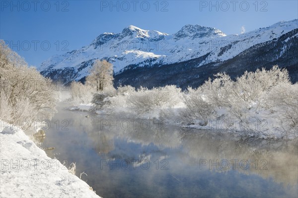 River Inn with Piz Rosatsch