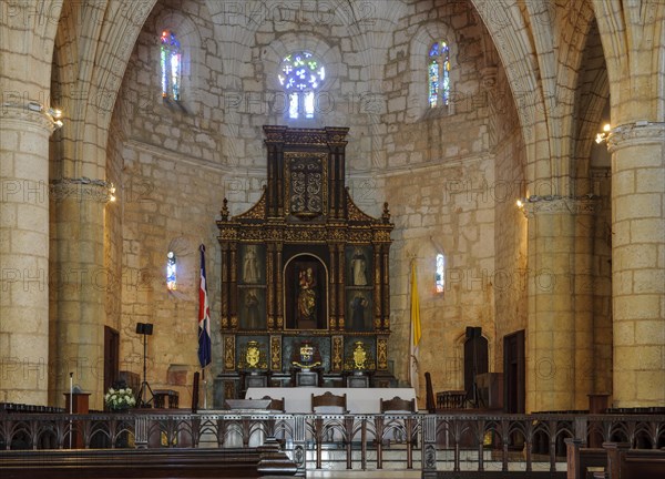 Sanctuaryin Basilica Cathedral Santa Maria la Menor