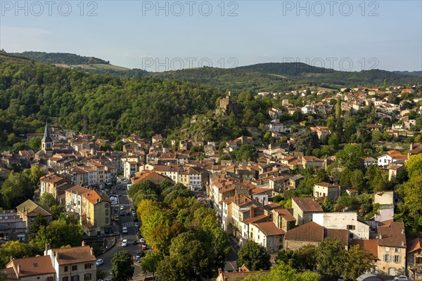 Champeix village
