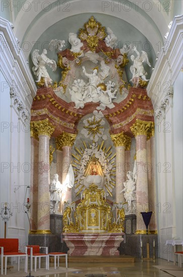 View to the altar