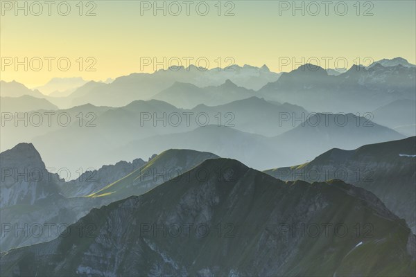 View from the Brienzer Rothorn