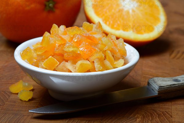 Candied orange peel