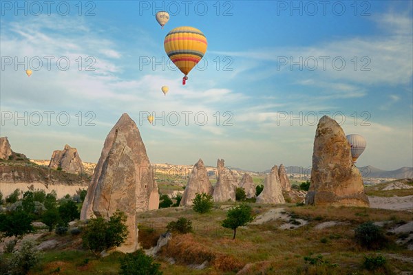 Balloon flight over Goereme valley