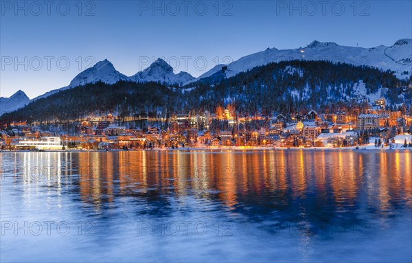 St. Moritz and Lake St. Moritz