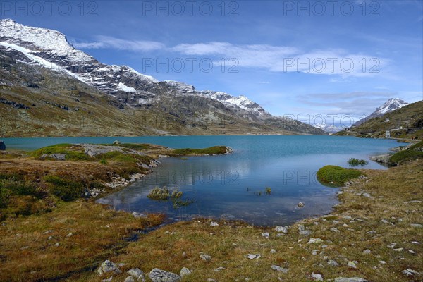 Lago Bianco on the Bernina Pass