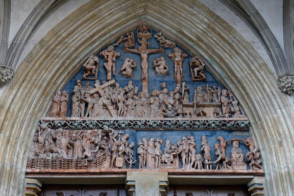 Passion Portal at Ulm Cathedral