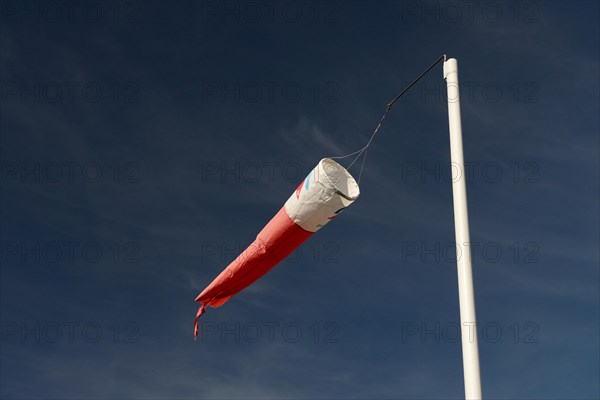 Windsock on mast