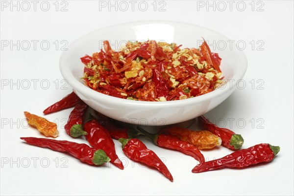 Dried chilli peppers