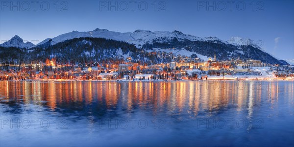St. Moritz and Lake St. Moritz