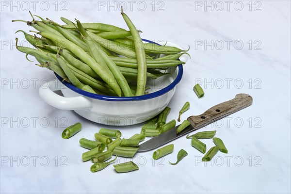 Runner beans in shell