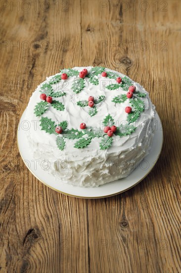 English Christmas cake