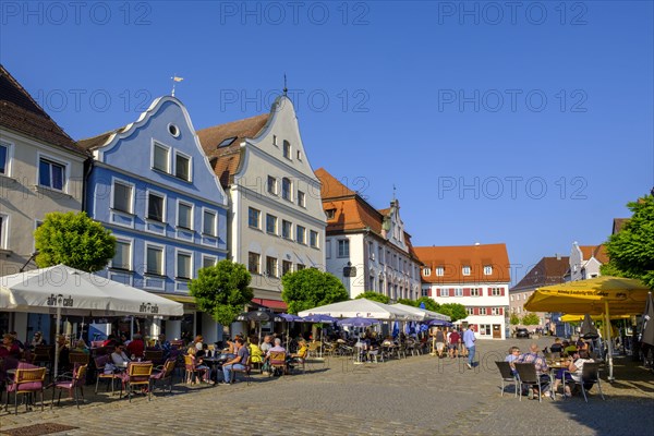 Baroque gabled houses