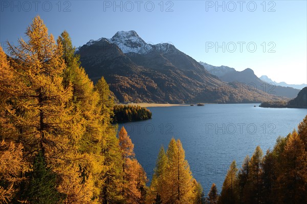 Lake Sils and Piz da la Margna