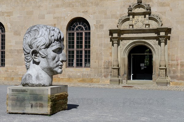 Monumental Portrait of Emperor Augustus