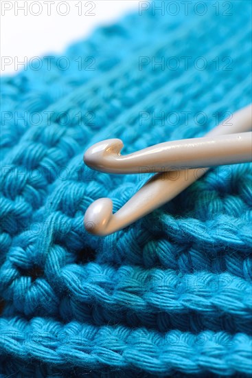 Crochet hooks with manual work
