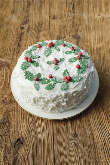 English Christmas cake