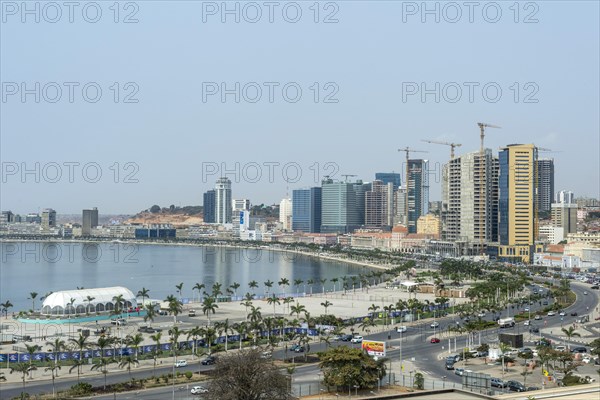 Overlook over the new Marginal promenade