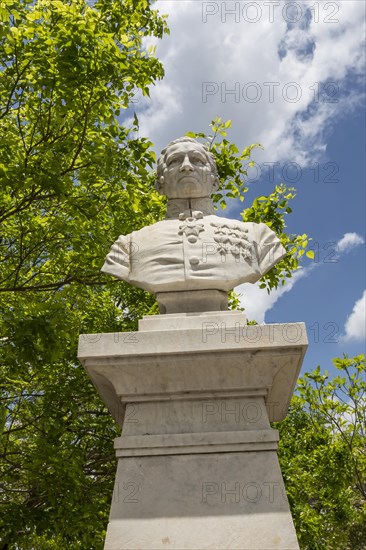 Monument in the Parque Jose Marti in Cienfuegos