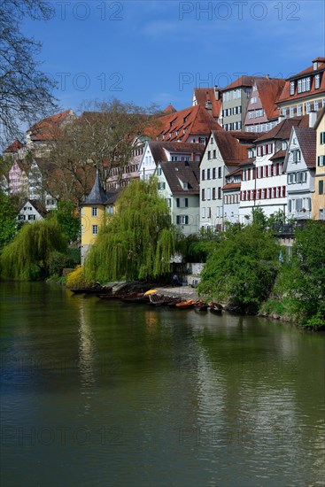 Tuebingen Old Town with Hoelderlin Tower