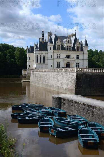 Castle Chenonceau on the Cher