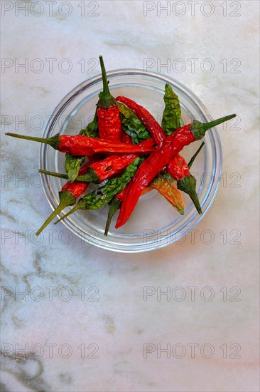 Dried peppers