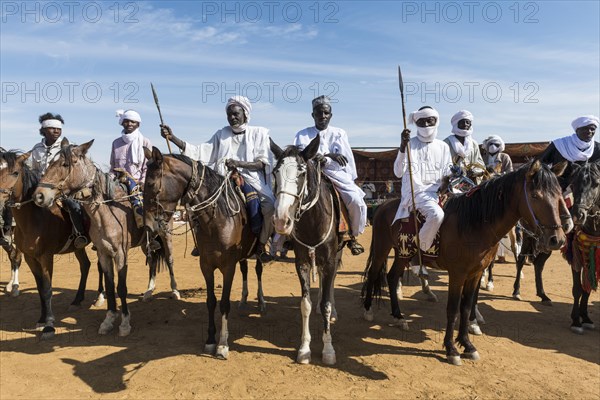 Horse rider at a Tribal festival