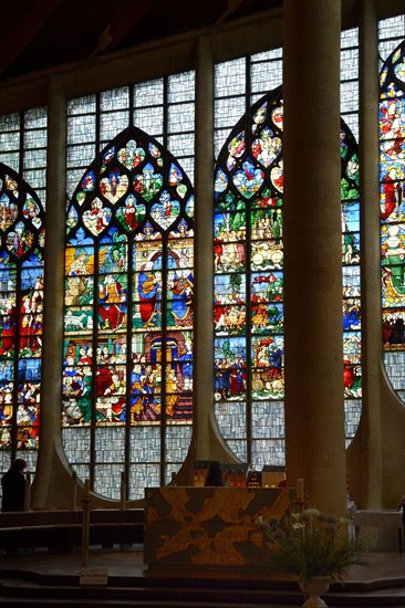 Stained glass windows