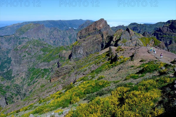 Mountain landscape at Pico de Arieiro