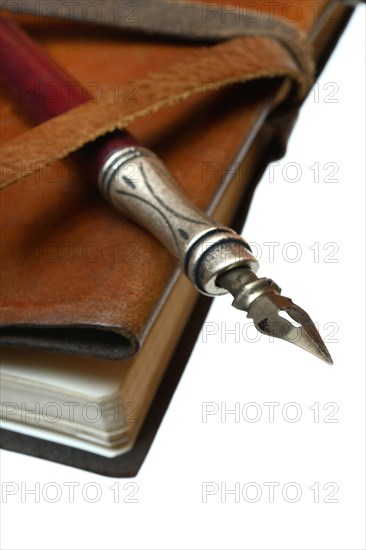 Nib with notebook