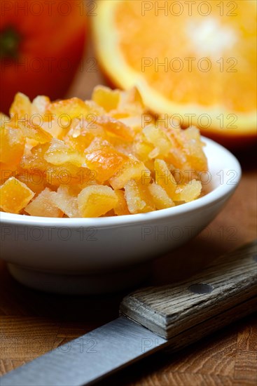 Candied orange peel