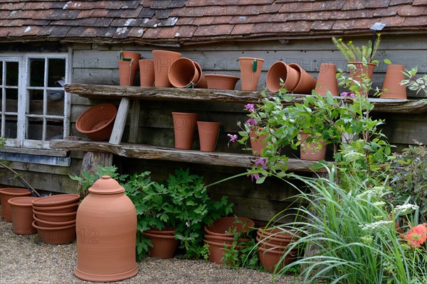 Clay pots