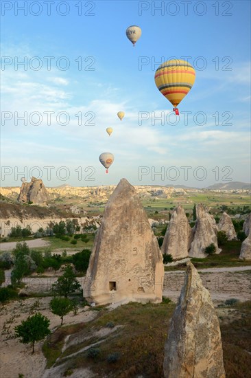 Balloon flight over Goereme valley