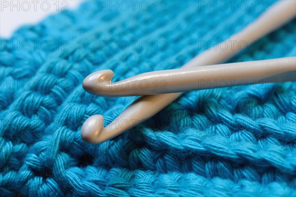 Crochet hooks with manual work