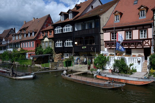 Old Town Quarter Little Venice on the banks of the Regnitz