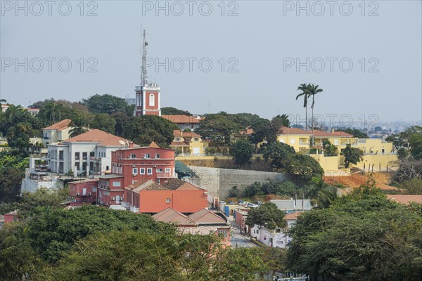 Overlook over the cidade alta from the Fortaleza de Sao Miguel or Saint Michael Fortress