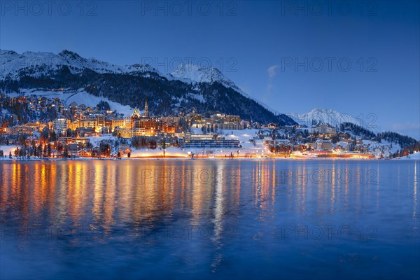 St. Moritz and Lake St. Moritz