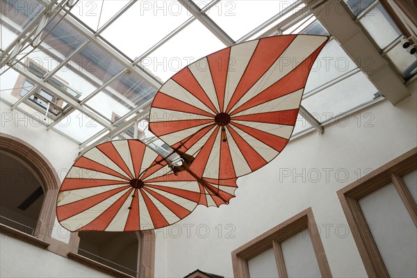 Replica of the hang glider by Albrecht Ludwig Berblinger