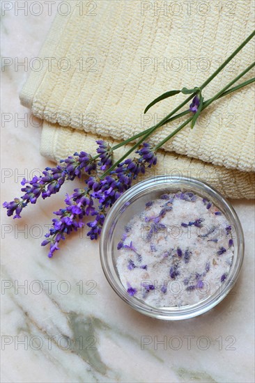 Lavender salt