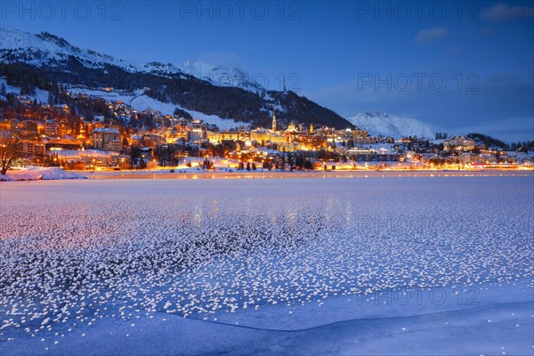 St. Moritz and Lake St. Moritz