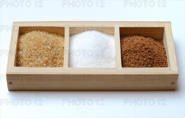 Different kinds of sugar