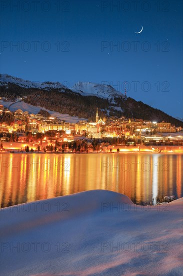 St. Moritz and Lake St. Moritz