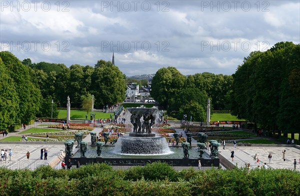 Vigelandpark in Frognerpark