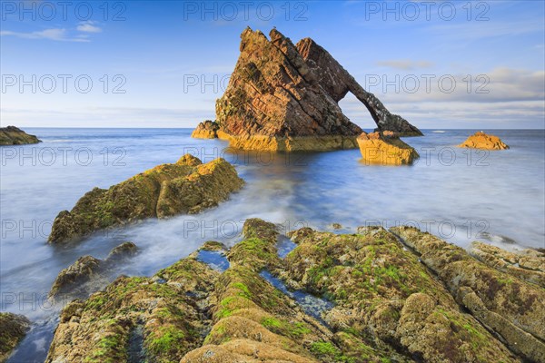 Rock arch on Scottish coast