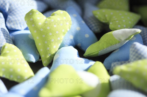 Fabric hearts