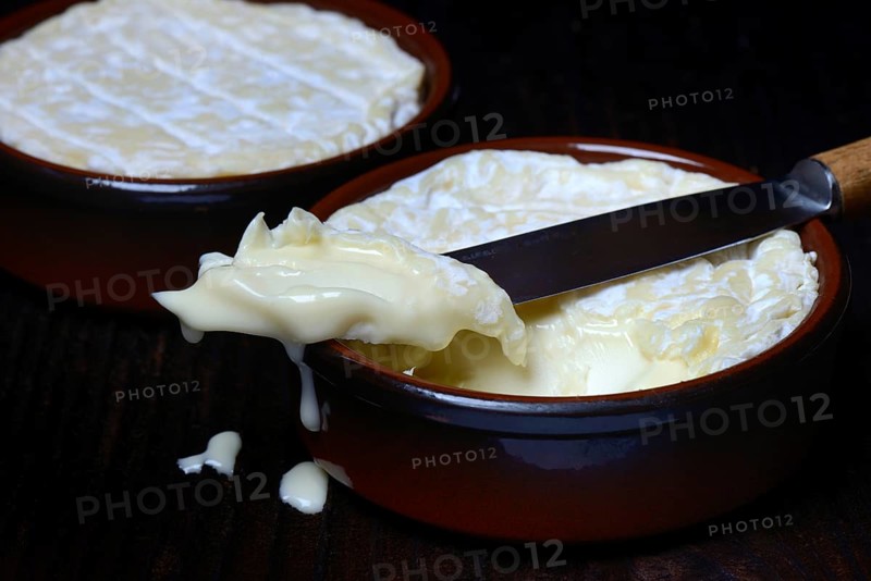 French soft cheese in clay pot - Photo12-imageBROKER-J. Pfeiffer